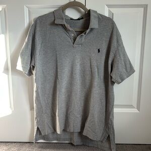 Gray Ralph Lauren Polo Tee Shirt